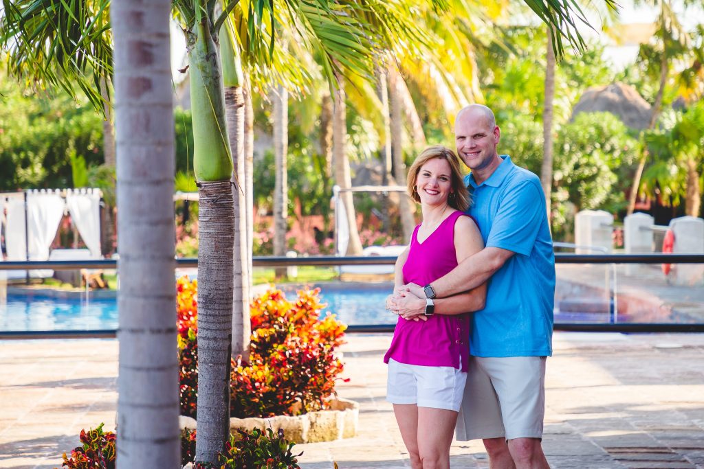 Chris and Carrie in Cancun